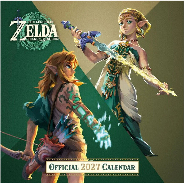 Kalendář Legend of Zelda 2027