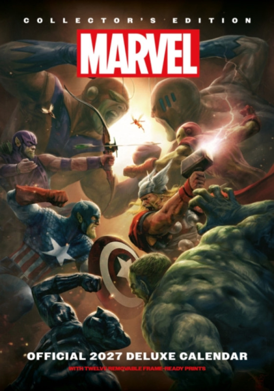 Danilo Promotions Limited Marvel 2027 A3 Deluxe Calendar