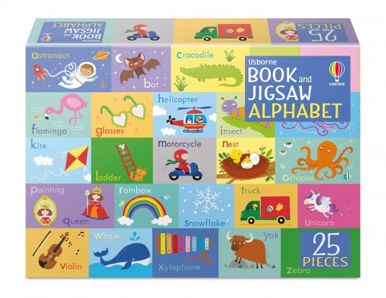 Book and Jigsaw Alphabet Usborne Publishing