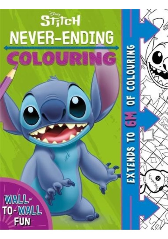 Disney Stitch: Never-Ending Colouring Bonnier Books Ltd