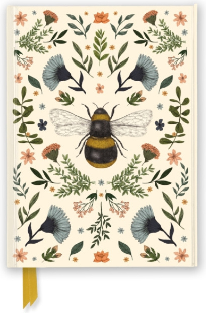 Jade Mosinski: Botanical Bee (Foiled Journal) Flame Tree Publishing