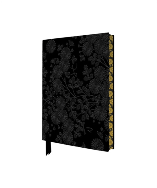 Flame Tree Publishing Uematsu Hobi: Box Decorated with Chrysanthemums Artisan Art Pocket Notebook (Flame Tree Journals)