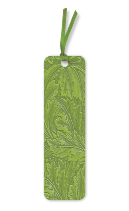 Flame Tree Publishing William Morris: Acanthus Artisan Art Vegan Leather Bookmarks (pack of 10)