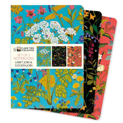 Flame Tree Publishing Gocken & Lisbet Jobs Set of 3 Standard Notebooks