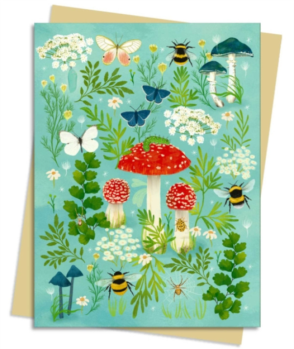 Flame Tree Publishing Katherine Quinn: Enchanted Mushroom Garden Greeting Card Pack