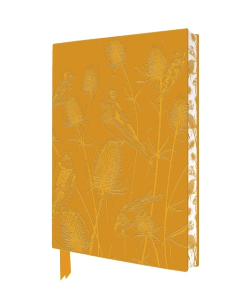 Flame Tree Publishing Polly Rose Morris: Gathering of Goldfinches Artisan Art Notebook (Flame Tree Journals)