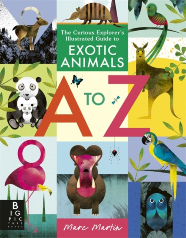 Bonnier Books Ltd Curious Explorer's Illustrated Guide to Exotic Animals A to Z - Martin, Marc