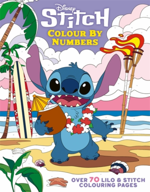 Bonnier Books Ltd Disney Stitch Colour By Numbers - Walt Disney