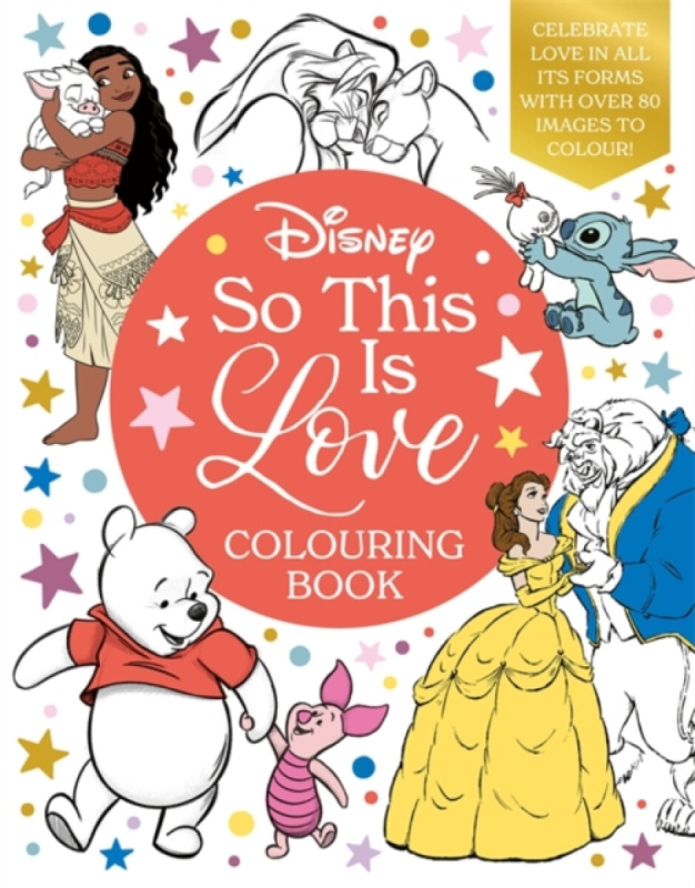 Bonnier Books Ltd Disney So This Is Love Colouring Book - Walt Disney