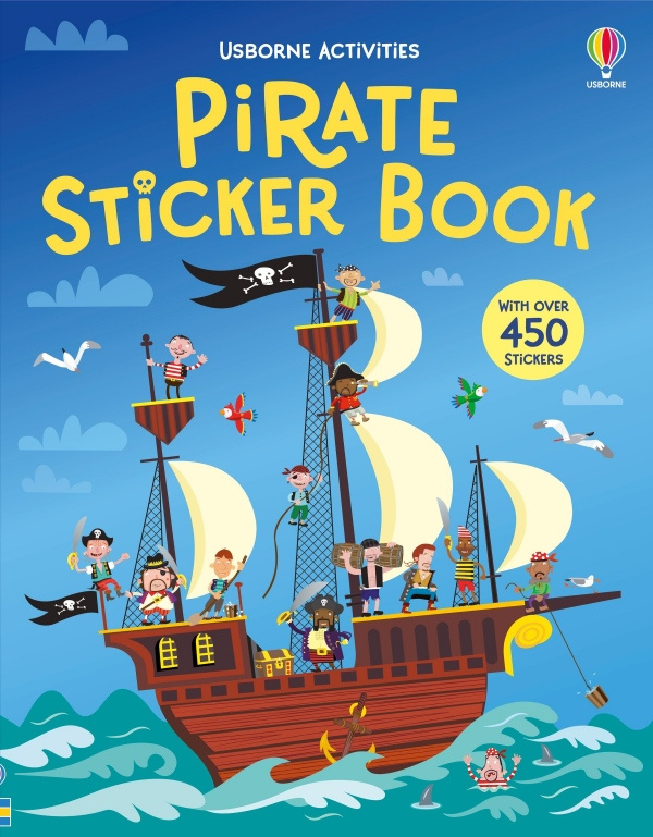 Pirate Sticker Book Usborne Publishing