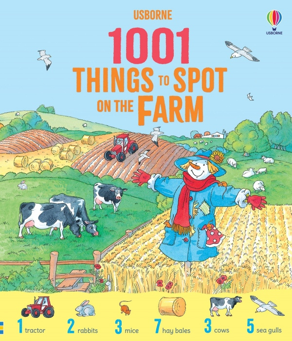 1001 Things to Spot on the Farm Usborne Publishing