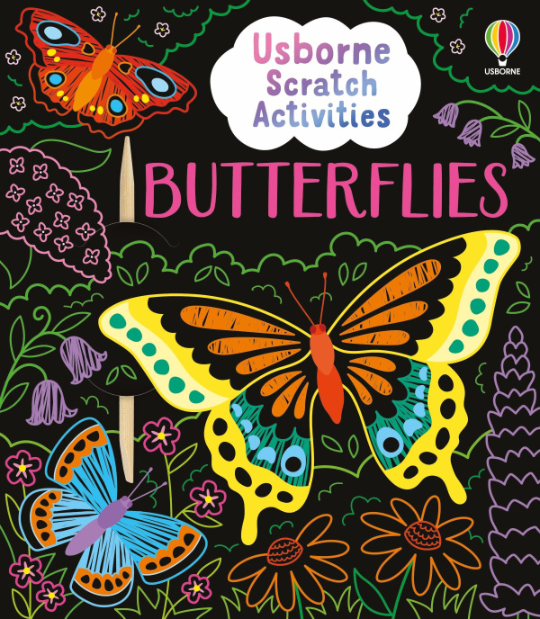 Usborne Scratch Activities Butterflies Usborne Publishing
