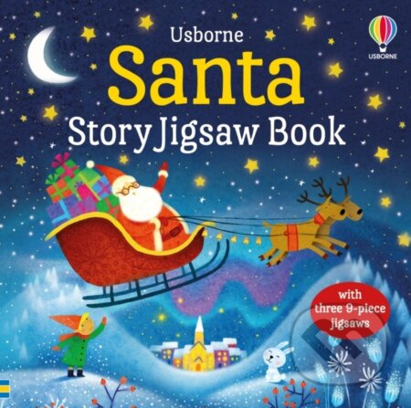 Santa Story Jigsaw Book od Taplin, Sam Usborne Publishing
