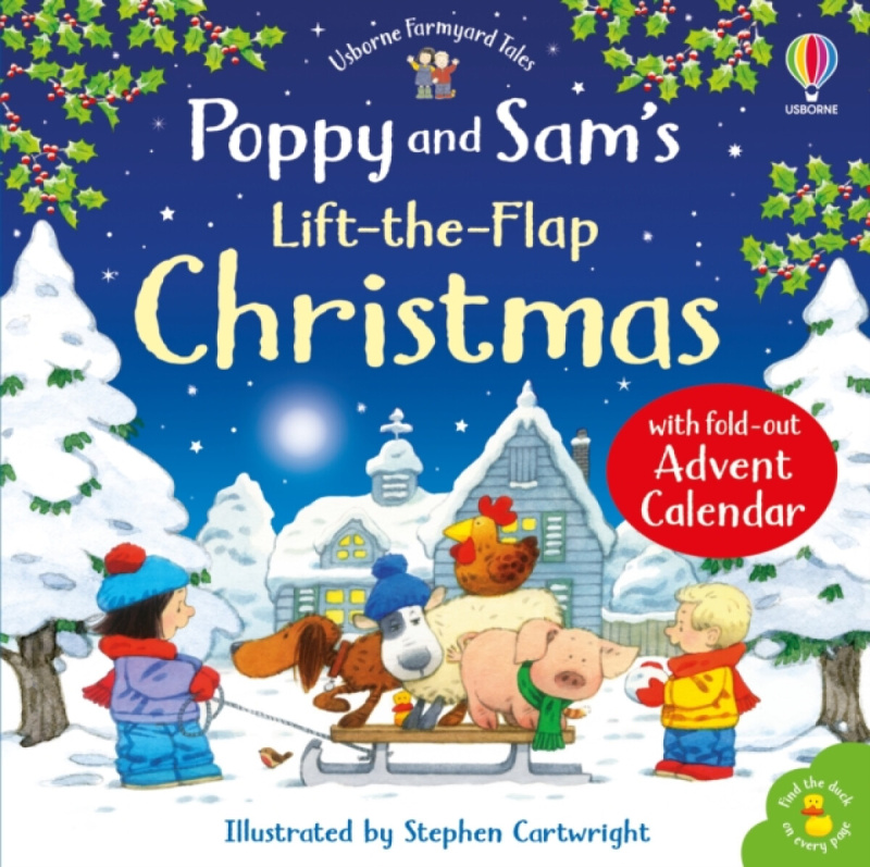 Poppy and Sam s Lift-the-Flap Christmas with Advent Calendar Usborne Publishing