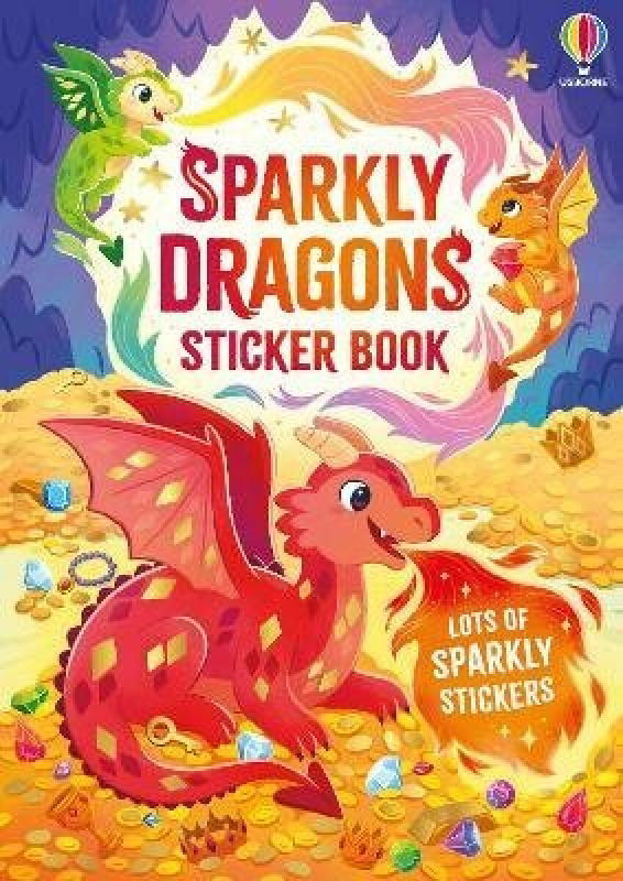 Sparkly Dragons Sticker Book - Beecham Alice