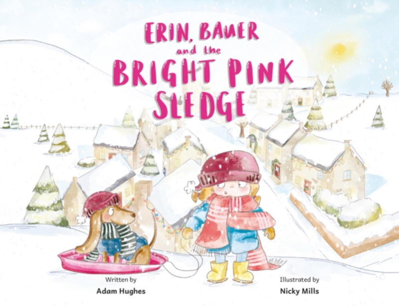 Erin, Bauer and The Bright Pink Sledge - Adam Hughes