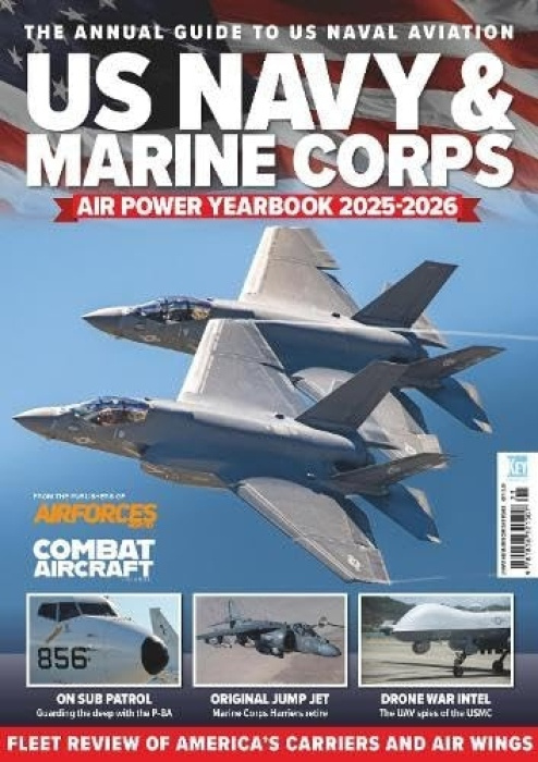 Key Publishing Ltd US Navy & Marine Corps Yearbook 2025/26 - Ayton, Mark
