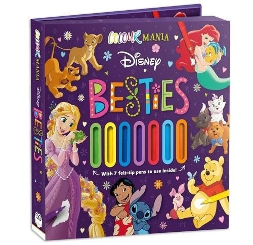 Bonnier Books Ltd Disney: Colourmania Besties - Walt Disney