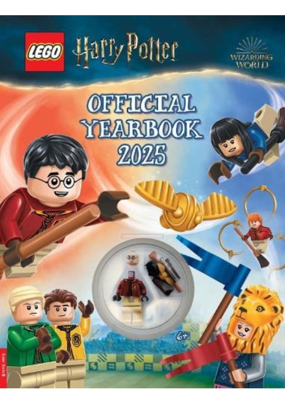 LEGO® Harry Potter™: Official Yearbook 2025 (with Harry Potter minifigure, broomstick and Golden Snitch™) Michael O'Mara Books Ltd