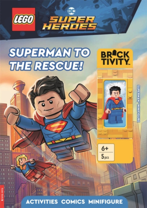 Michael O'Mara Books Ltd LEGO® DC Super Heroes: Superman to the Rescue Activity Book (with Superman™ minifigure) - LEGO® a Buster Books