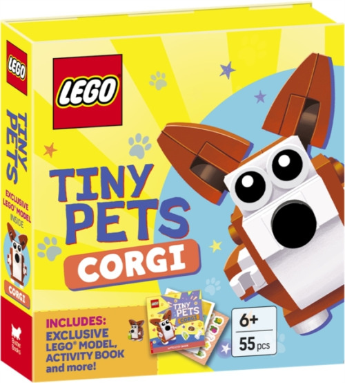 Michael O'Mara Books Ltd LEGO® Tiny Pets: Corgi (with exclusive Corgi mini-build) - LEGO® a Buster Books