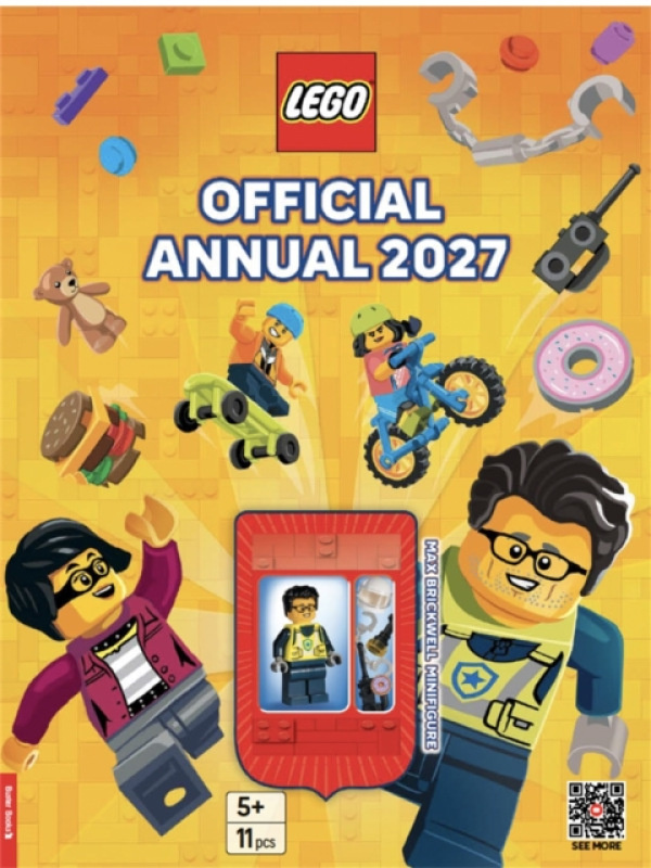 Michael O'Mara Books Ltd LEGO'® Books: Official Annual 2027 (with LEGO minifigure) - LEGOÂ® a Buster Books