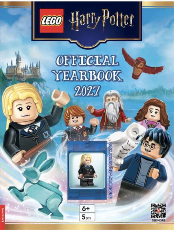 Michael O'Mara Books Ltd LEGO'® Harry Potter'™: Official Yearbook 2027 (with LEGO minifigure) - LEGOÂ® a Buster Books