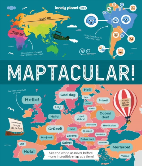 Lonely Planet Global Limited Lonely Planet Kids Maptacular! - Lonely Planet a Baker, Laura