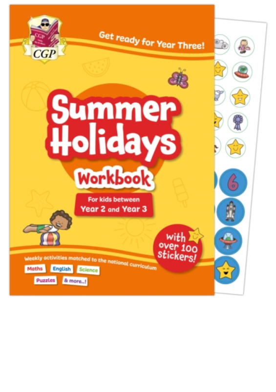 CGP Summer Holidays Activity Workbook - for kids between Year 2 and Year 3 (ages 6-7) - CGP Books