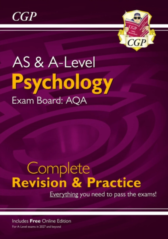 Coordination Group Publications Ltd (CGP) New A-Level Psychology: AQA Complete Revision & Practice with Online Edition (For exams from 2027) - CGP Books