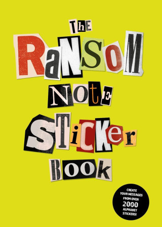 The Ransom Note Sticker Book (Thousands of letters for your anonymous messages)