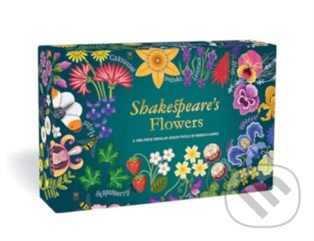 Shakespeare's Flowers: A 1000-Piece Jigsaw Puzzle with a Poetic Host of Flowers, Plants and Animals - kniha z kategorie Multi puzzle
