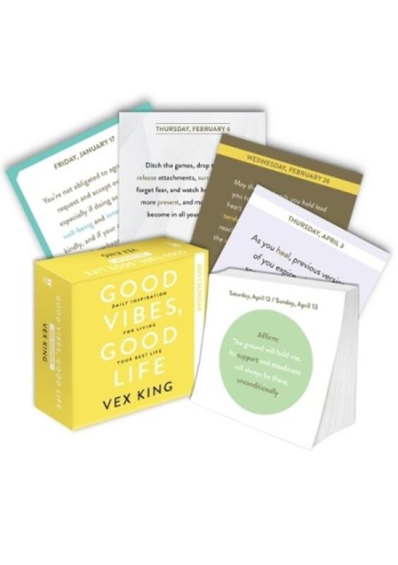 Good Vibes, Good Life Calendar 2025, Daily Inspiration for Living Your Best Life Hay House UK Ltd