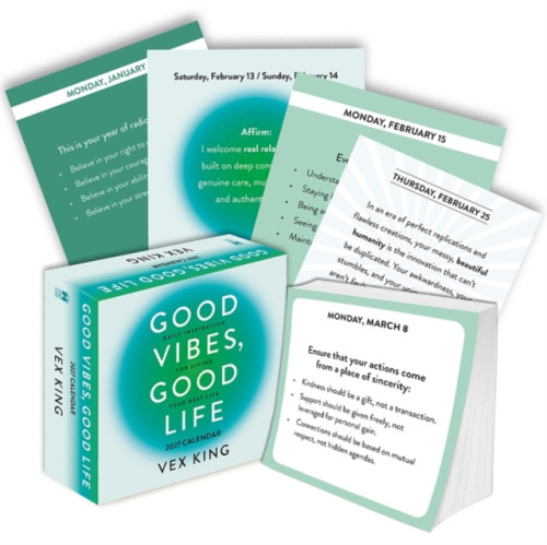 Hay House UK Ltd Good Vibes, Good Life Calendar 2027 - King, Vex