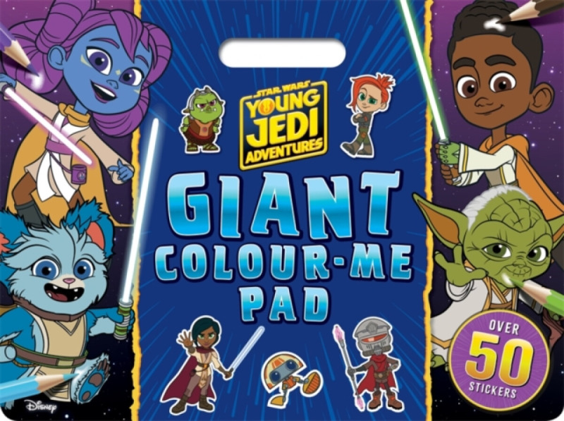 Star Wars Young Jedi Adventures: Giant Colour Me Pad - Walt Disney