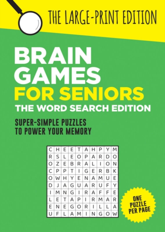Brain Games for Seniors: The Word Search Edition - Summersdale Publishers