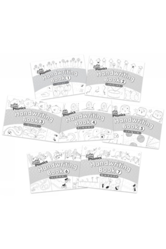 Jolly Phonics Handwriting Books Complete Set (1-7), In Precursive Letters (British English edition) Jolly Learning Ltd