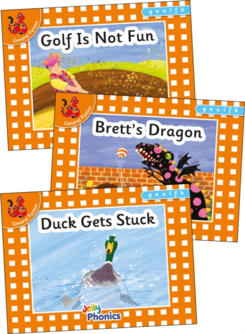 Jolly Phonics Orange Level Readers Set 3, in Precursive Letters (British English edition) Jolly Learning Ltd