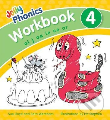 Jolly Phonics - Workbook 4 (in Precursive Letters (British English edition)) - kniha z kategorie Jazykové učebnice a slovníky
