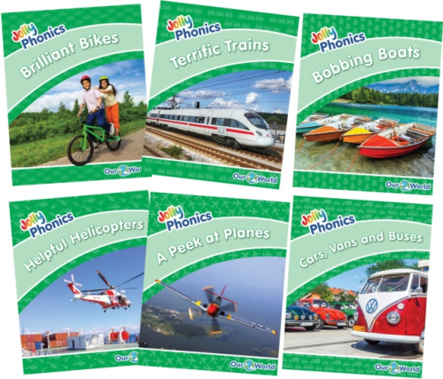 Jolly Phonics Readers Level 3, Our World, Complete Set, In Precursive Letters (British English edition) Jolly Learning Ltd