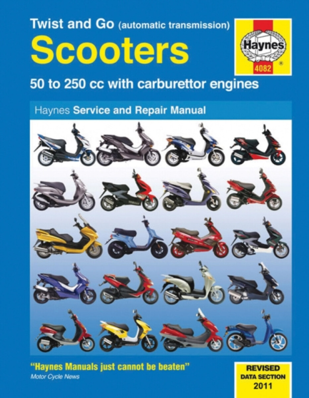 Twist And Go (Automatic Transmission) Scooters Service And Repair Manual - Phil Mather