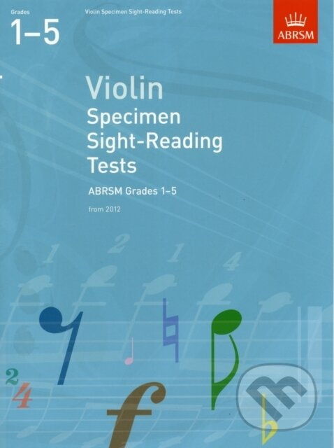 Violin Specimen Sight-Reading Tests, ABRSM Grades 1-5 - kniha z kategorie Umenie, dizajn a architektúra