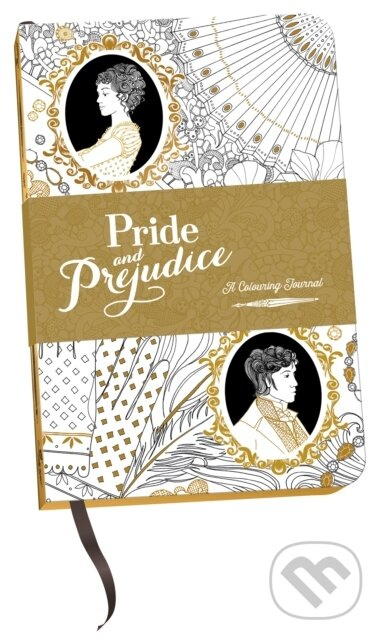 Pride and Prejudice: A Colouring Journal - Chellie Carroll - kniha z kategorie Zdraví a životní styl