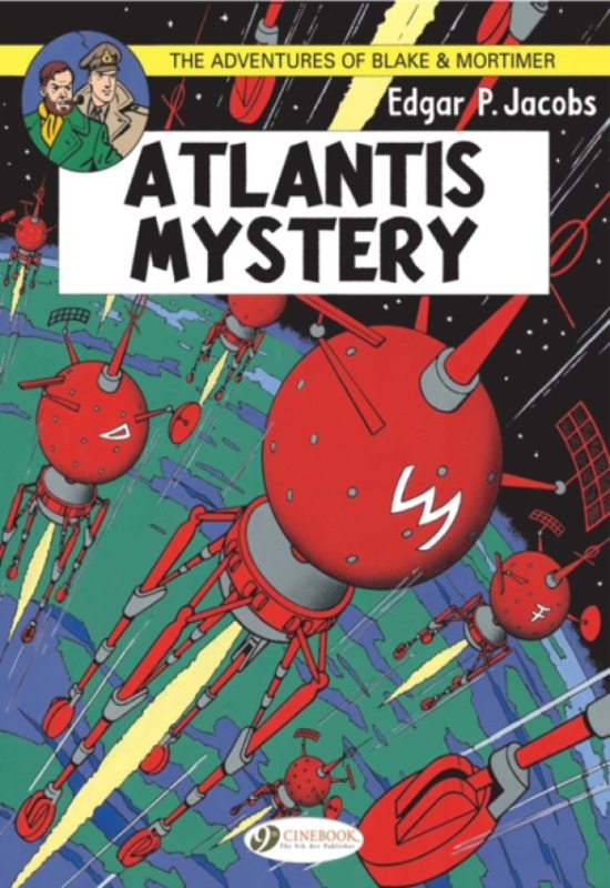 Cinebook Ltd Blake & Mortimer 12 - Atlantis Mystery - Jacobs, Edgar P.