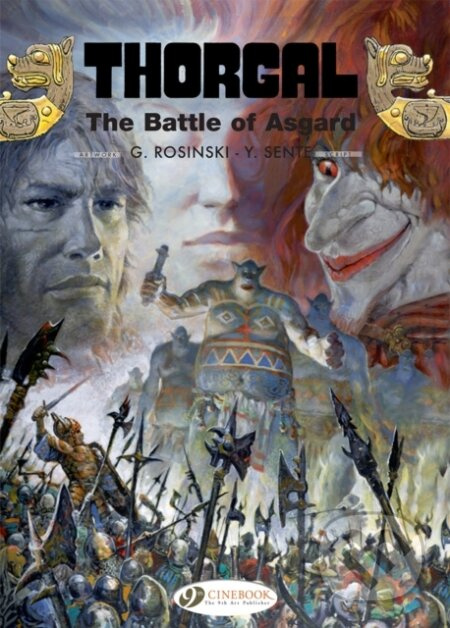 Thorgal Vol. 24: The Battle of Asgard - Yves Sente - kniha z kategorie Komiksy
