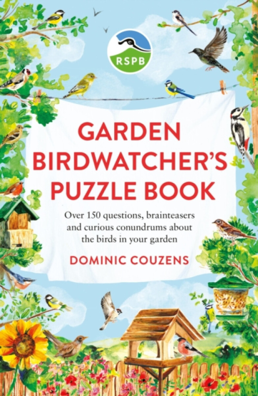 RSPB Garden Birdwatcher's Puzzle Book - Dominic Couzens, Dr Gareth Moore, RSPB