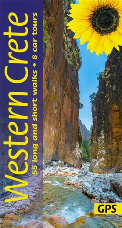 Western Crete Sunflower Walking Guide - Elizabeth Karslake, Jonnie Godfrey