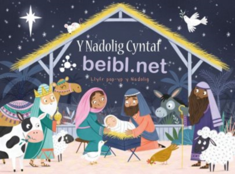 Nadolig Cyntaf, Y - Beibl.Net - Llyfr Pop-yp y Nadolig - Cyhoeddiadau'r Gair