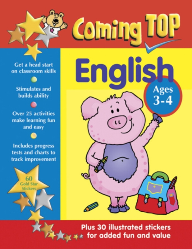 Coming Top: English - Ages 3-4 - Hawes Alison & Jones Jill