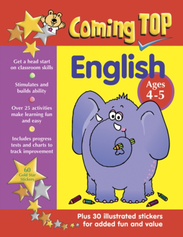 Coming Top: English - Ages 4 - 5 - Hawes Alison & Jones Jill